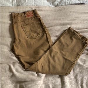 Vintage Brown Levi 550 Relaxed Fit Jeans